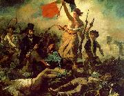 Eugene Delacroix Liberty Leading the People oil